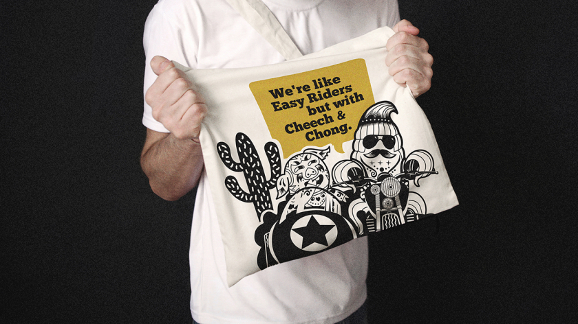 Good Good墨西哥休閑餐飲品牌設(shè)計(jì)，“中國(guó)皮影風(fēng)”插畫元素設(shè)計(jì)