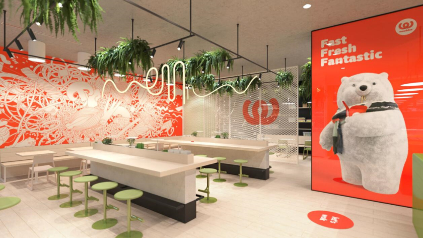 Woobles 明火炒鍋餐廳餐飲品牌創(chuàng)建與全案策劃設(shè)計-店鋪空間設(shè)計 Woobles 明火炒鍋餐廳餐飲品牌創(chuàng)建與全案策劃設(shè)計-店鋪空間設(shè)計