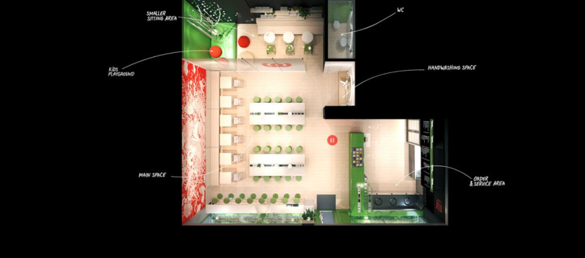 Woobles 明火炒鍋餐廳餐飲品牌創(chuàng)建與全案策劃設(shè)計-店鋪空間設(shè)計 Woobles 明火炒鍋餐廳餐飲品牌創(chuàng)建與全案策劃設(shè)計-店鋪空間設(shè)計