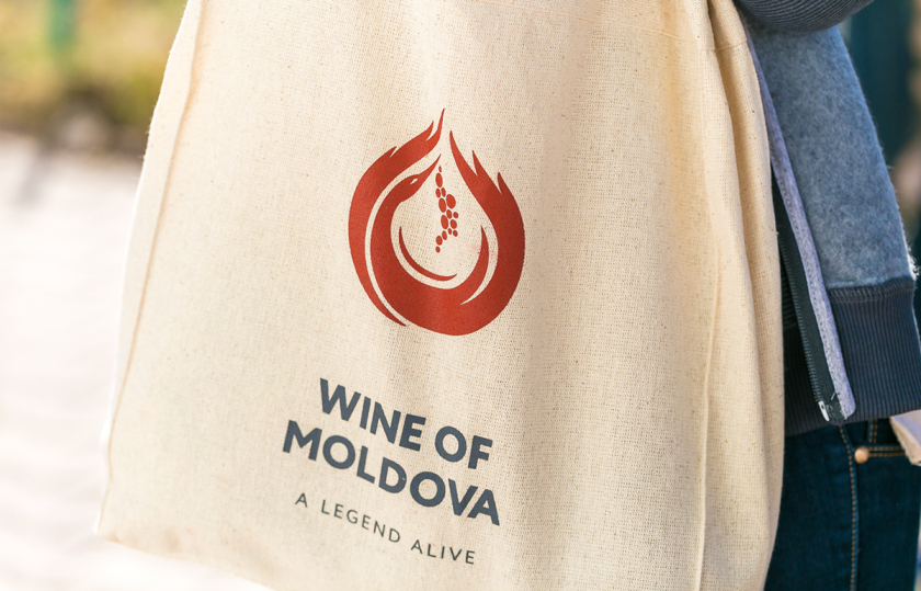 摩爾多瓦釀酒師協(xié)會(huì)logo設(shè)計(jì)“地圖+酒滴+葡萄+白鸛展翅+火”