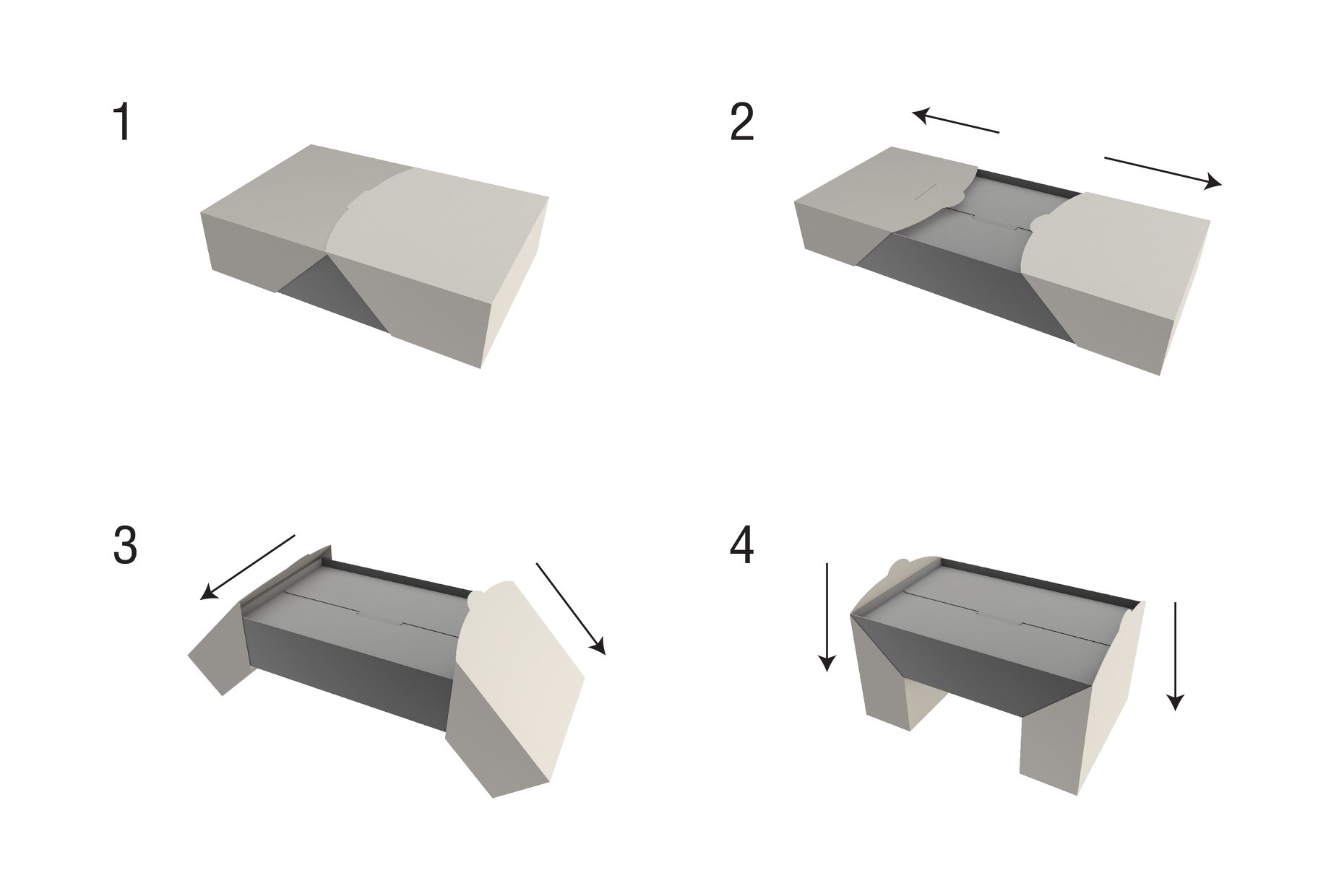 piamama中國糕點包裝設(shè)計及刀版創(chuàng)新，新時尚現(xiàn)代風格