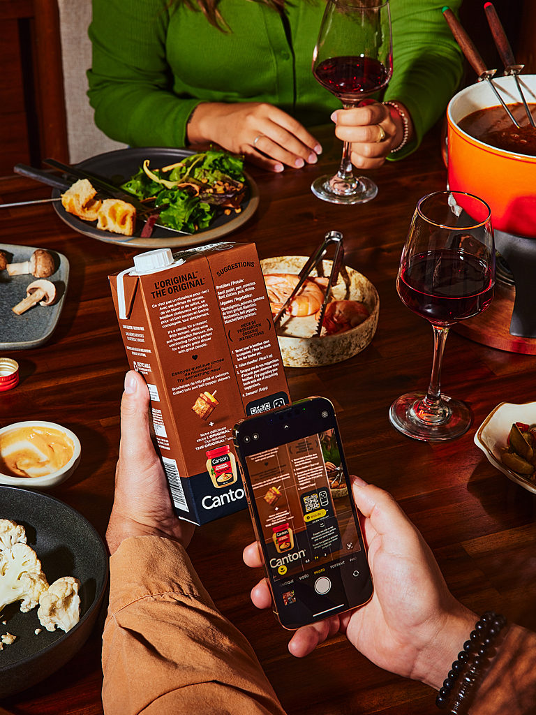 Canton 火鍋食材與湯料醬汁品牌更新重塑與包裝設(shè)計(jì)-包裝背面的游戲