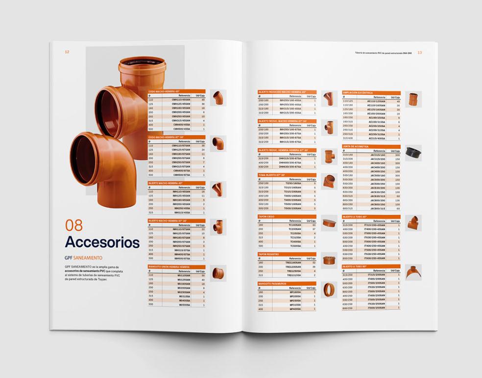 Tuyper塑料管道產(chǎn)品宣傳冊設(shè)計“產(chǎn)品突出”