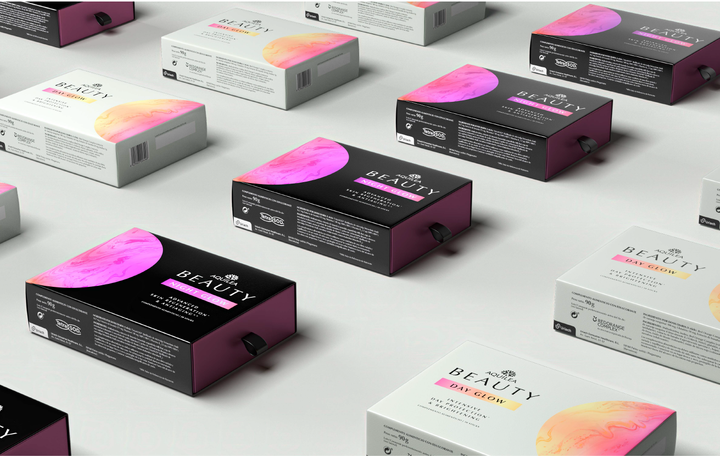 AQUILEA貴婦逆齡飲日夜沖飲套裝營養(yǎng)美容產(chǎn)品包裝設(shè)計(jì) AQUILEA貴婦逆齡飲日夜沖飲套裝營養(yǎng)美容產(chǎn)品包裝設(shè)計(jì)