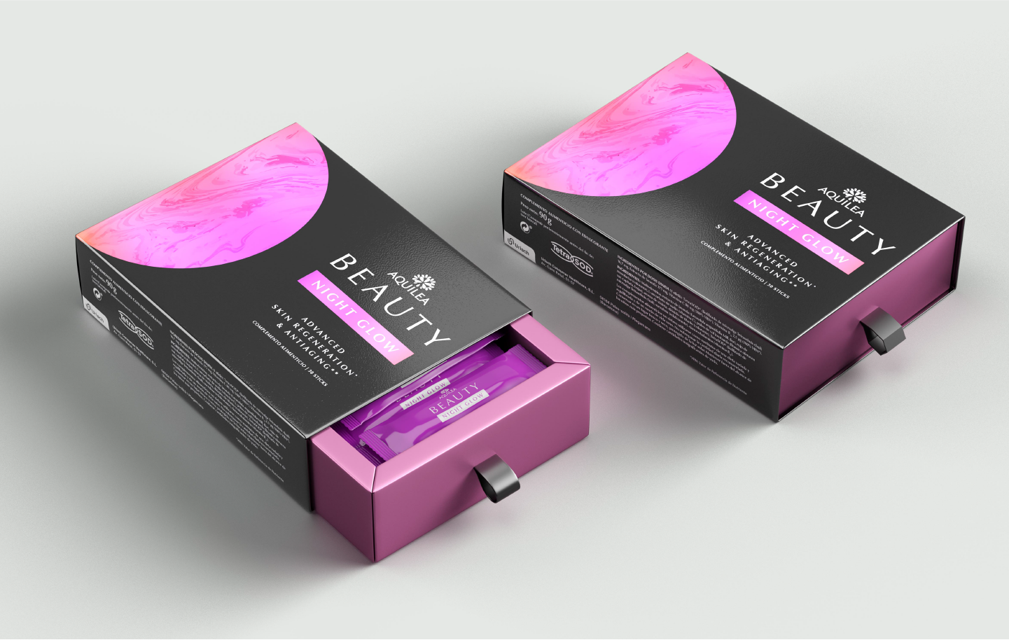 AQUILEA貴婦逆齡飲日夜沖飲套裝營養(yǎng)美容產(chǎn)品包裝設(shè)計(jì) AQUILEA貴婦逆齡飲日夜沖飲套裝營養(yǎng)美容產(chǎn)品包裝設(shè)計(jì)