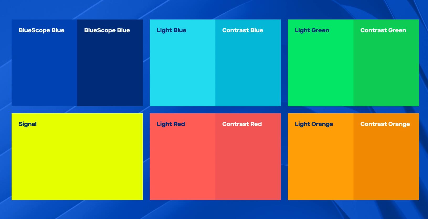 BlueScope油漆涂層鋼鐵產(chǎn)品制造商品牌形象企業(yè)vi設(shè)計(jì)“藍(lán)色動(dòng)態(tài)彎曲”輔助圖形 BlueScope油漆涂層鋼鐵產(chǎn)品制造商品牌形象企業(yè)vi設(shè)計(jì)“藍(lán)色動(dòng)態(tài)彎曲”輔助圖形