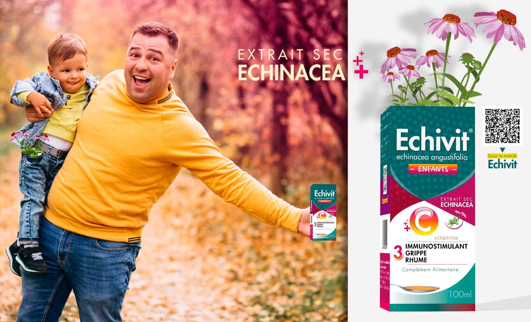 Ecivit OTC藥品包裝設(shè)計，突出品牌與交叉色塊版式