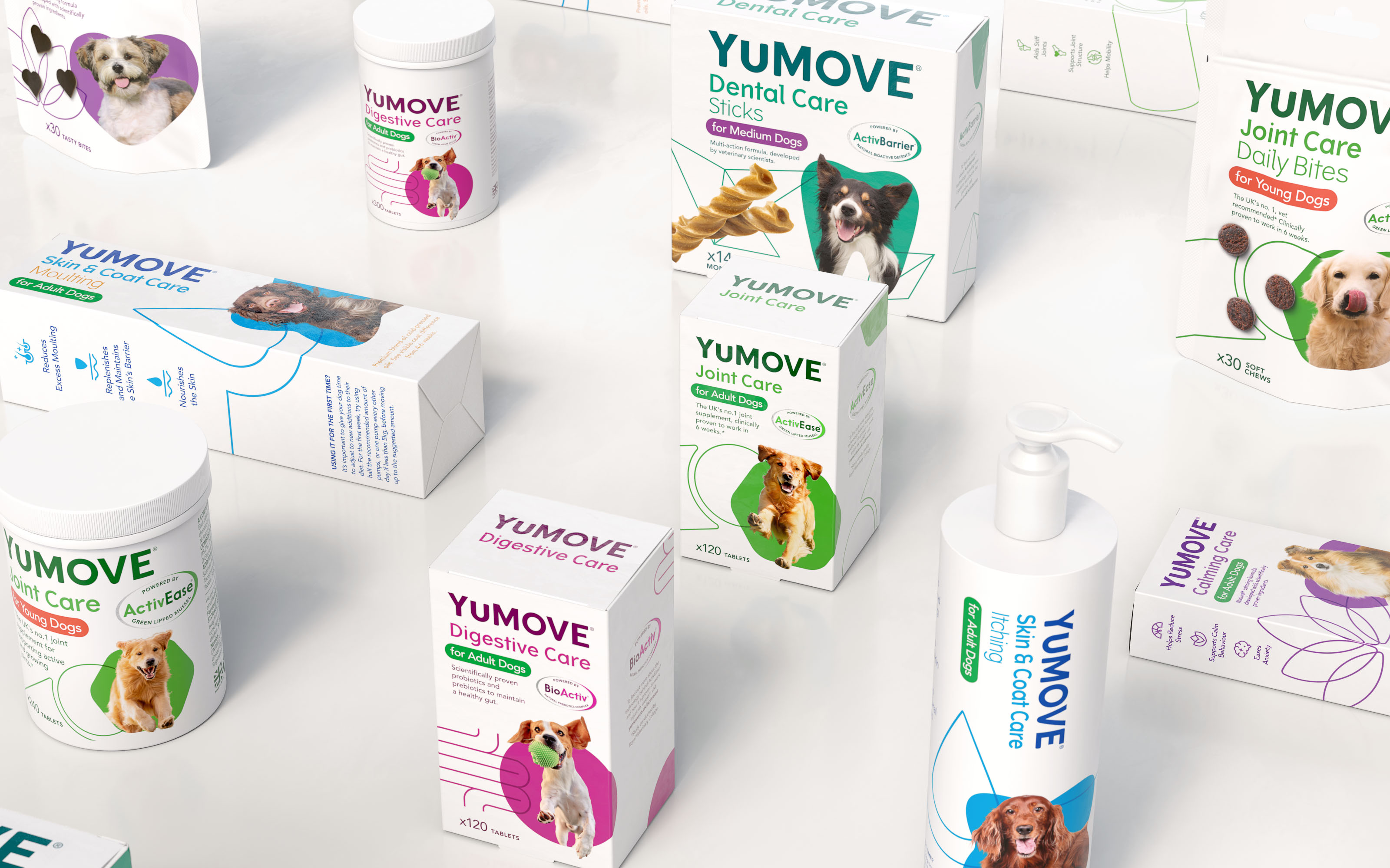 YuMOVE寵物護(hù)理品牌戰(zhàn)略策劃與系列產(chǎn)品包裝形象更新設(shè)計(jì)‘色塊+線條“ YuMOVE寵物護(hù)理品牌戰(zhàn)略策劃與系列產(chǎn)品包裝形象更新設(shè)計(jì)‘色塊+線條“