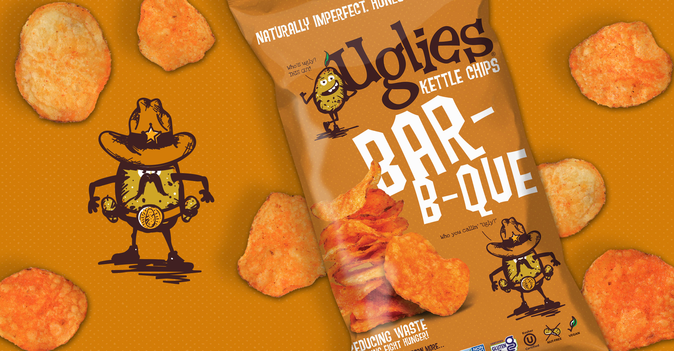 我很丑但我很好吃, Uglies薯片品牌戰(zhàn)略、卡通設(shè)計(jì)、包裝設(shè)計(jì) 我很丑但我很好吃, Uglies薯片品牌戰(zhàn)略、卡通設(shè)計(jì)、包裝設(shè)計(jì)