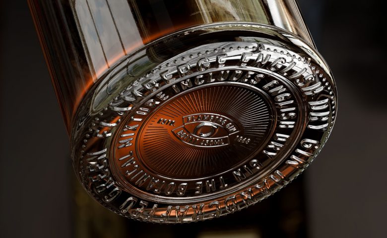 高端風(fēng)格Flamberg 杜松子酒藥酒包裝設(shè)計(jì)禮盒設(shè)計(jì)，包含35種植物