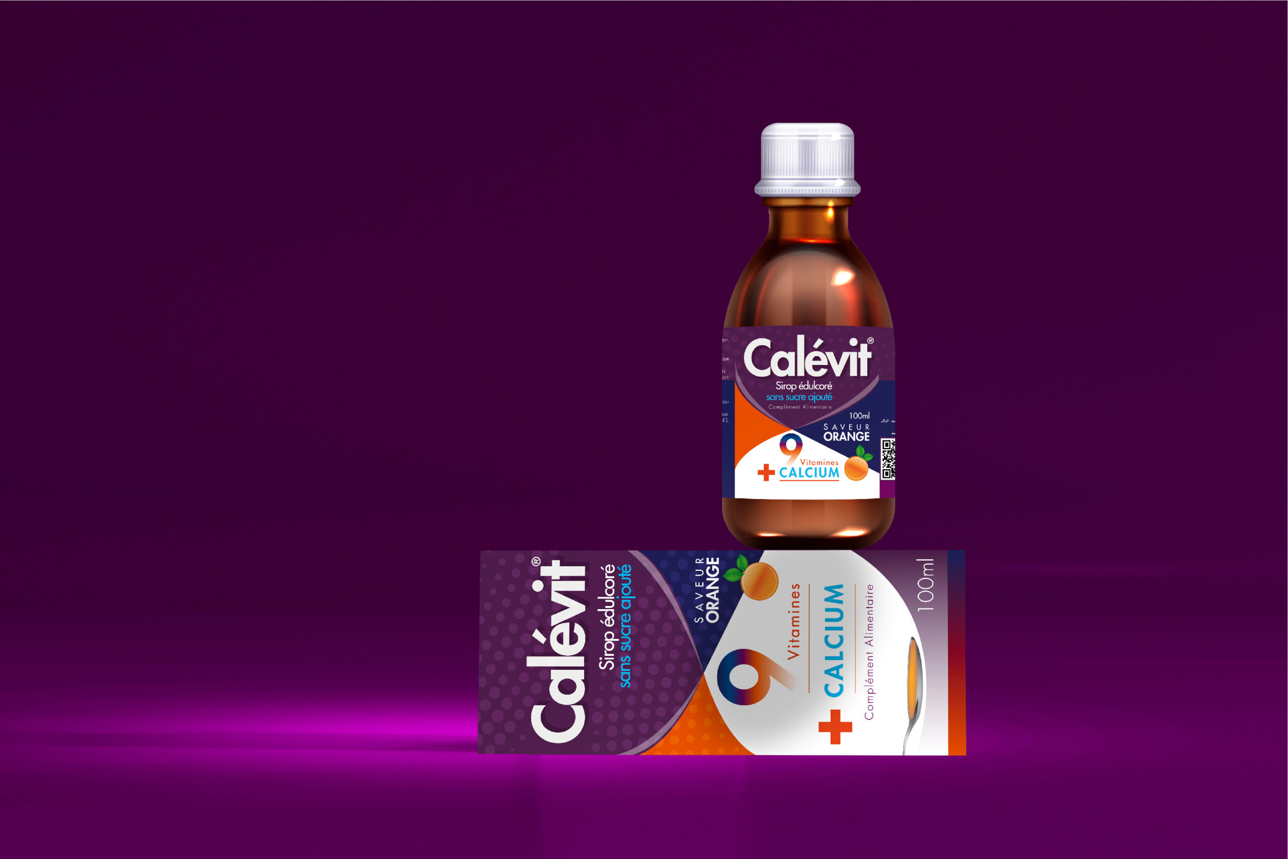 CALEVIT多種維生素（食品營(yíng)養(yǎng)補(bǔ)充劑）OTC非處方藥包裝設(shè)計(jì)，注重藥品信息傳達(dá)