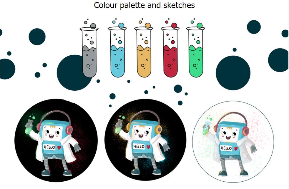 ALEKS 機(jī)器人卡通人物設(shè)計(jì)，書包造型