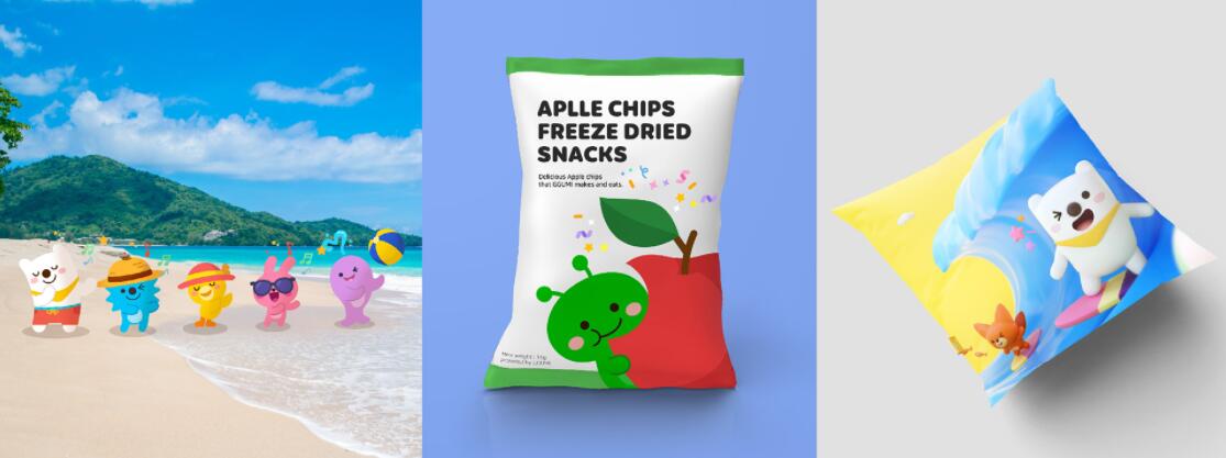 JUNIVER 幼兒園學?！鞍仔芡米哟题喿雍ｋ嗪偯x”家族吉祥物設(shè)計