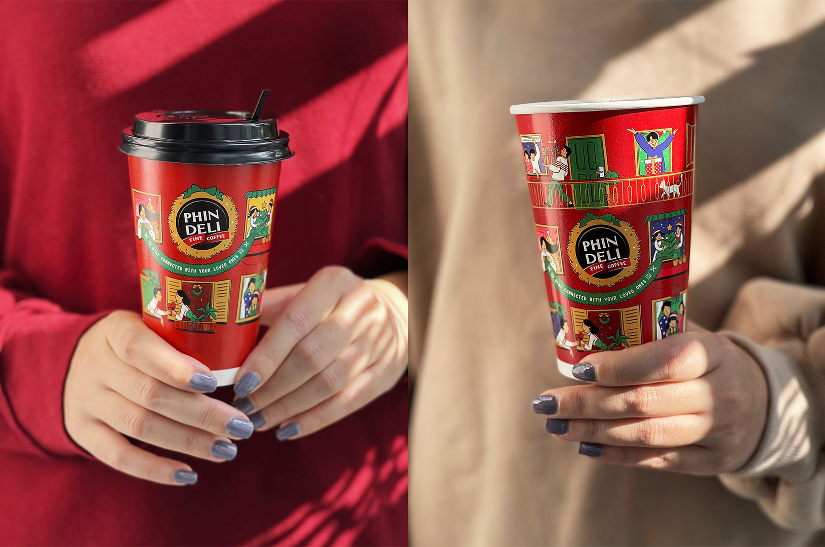 菲德利便攜杯裝咖啡節(jié)日裝包裝設(shè)計,咖啡讓我們聯(lián)系更緊密 菲德利便攜杯裝咖啡節(jié)日裝包裝設(shè)計,咖啡讓我們聯(lián)系更緊密