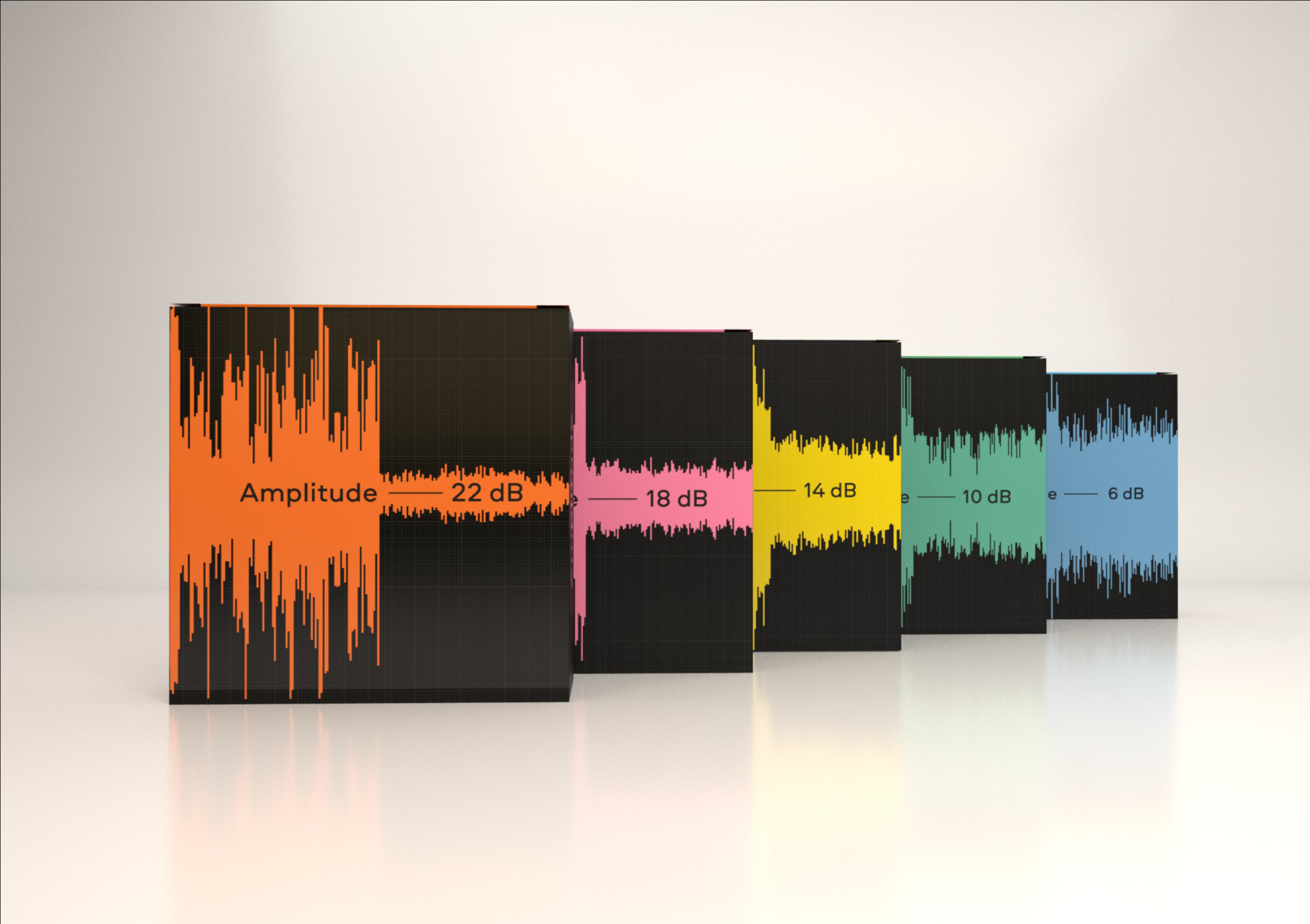 AMPLITUDE音樂家耳機(jī)包裝設(shè)計(jì)“音波”元素