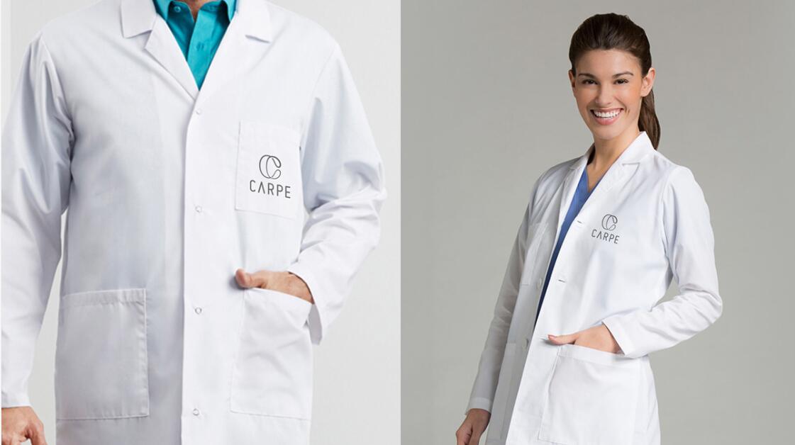 CARPE 美容整形塑形醫(yī)院logo設計vi設計，線條字母c