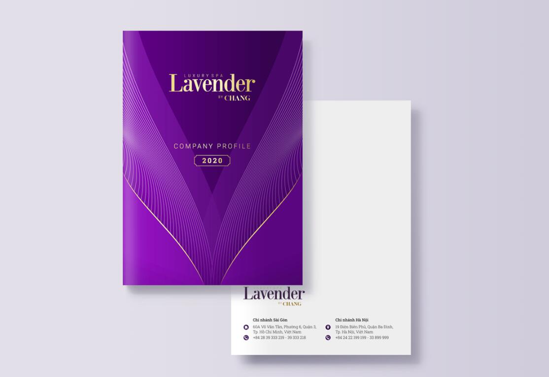 Lavender 醫(yī)療美容整形公司宣傳畫冊設(shè)計(jì)