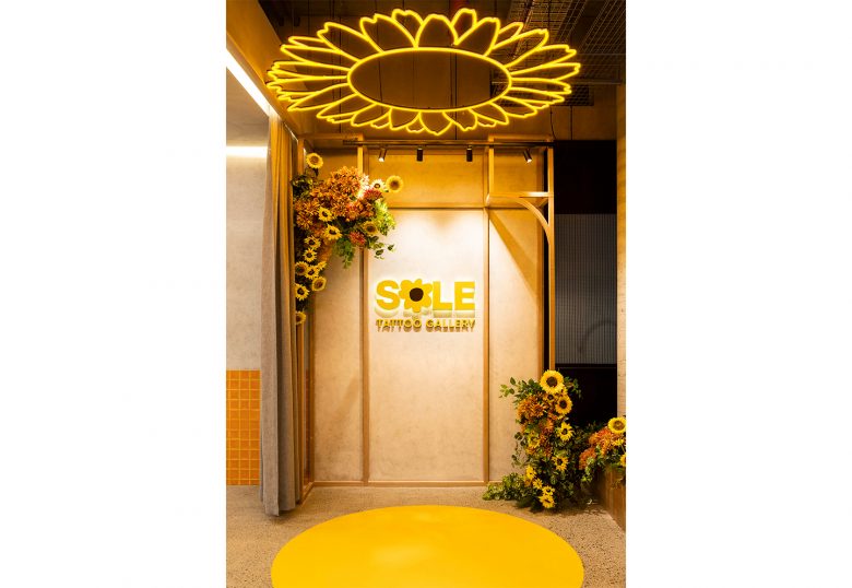 Sole藝術(shù)畫廊及辦公空間設(shè)計”向日葵“概念元素 Sole藝術(shù)畫廊及辦公空間設(shè)計”向日葵“概念元素