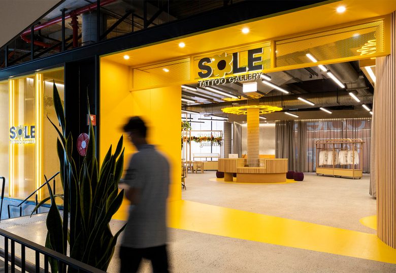 Sole藝術(shù)畫廊及辦公空間設(shè)計”向日葵“概念元素 Sole藝術(shù)畫廊及辦公空間設(shè)計”向日葵“概念元素