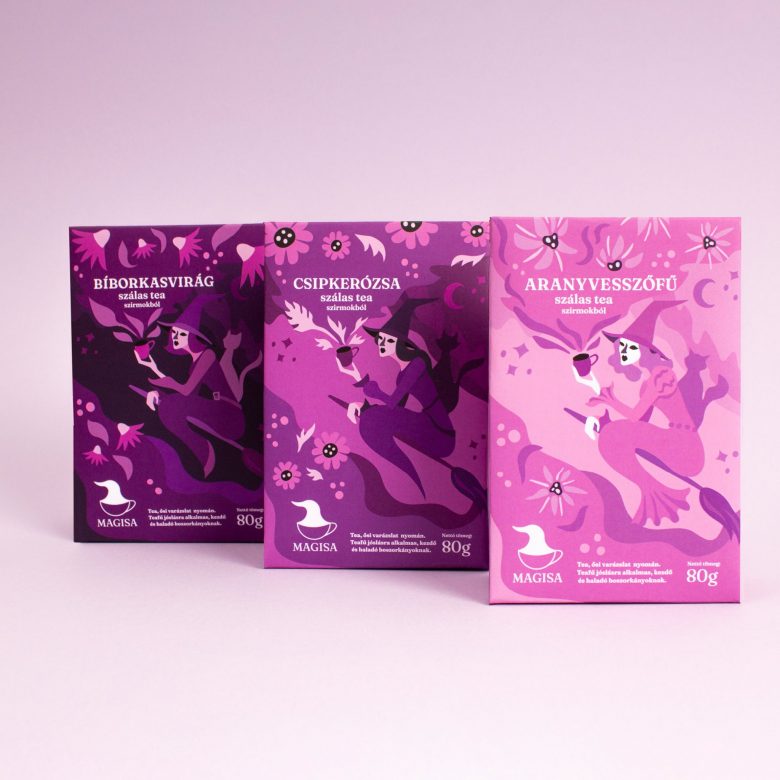 Magisa年輕女士涼茶包裝設(shè)計(jì)“算命的女巫”插畫 Magisa年輕女士涼茶包裝設(shè)計(jì)“算命的女巫”插畫