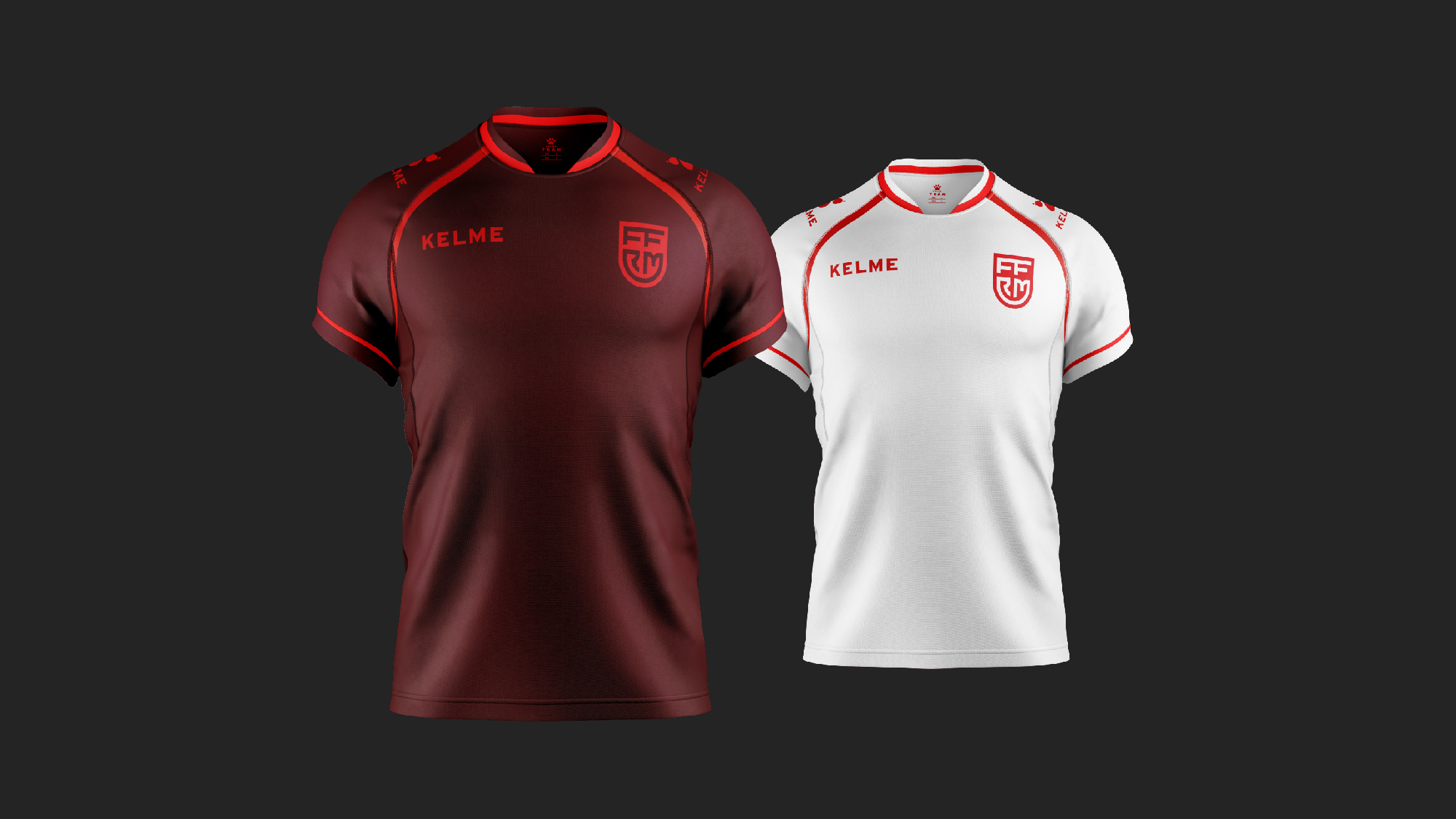 FFRM穆爾西亞地區(qū)足球聯(lián)合會(huì)俱樂(lè)部字母盾牌logo設(shè)計(jì)vi設(shè)計(jì)