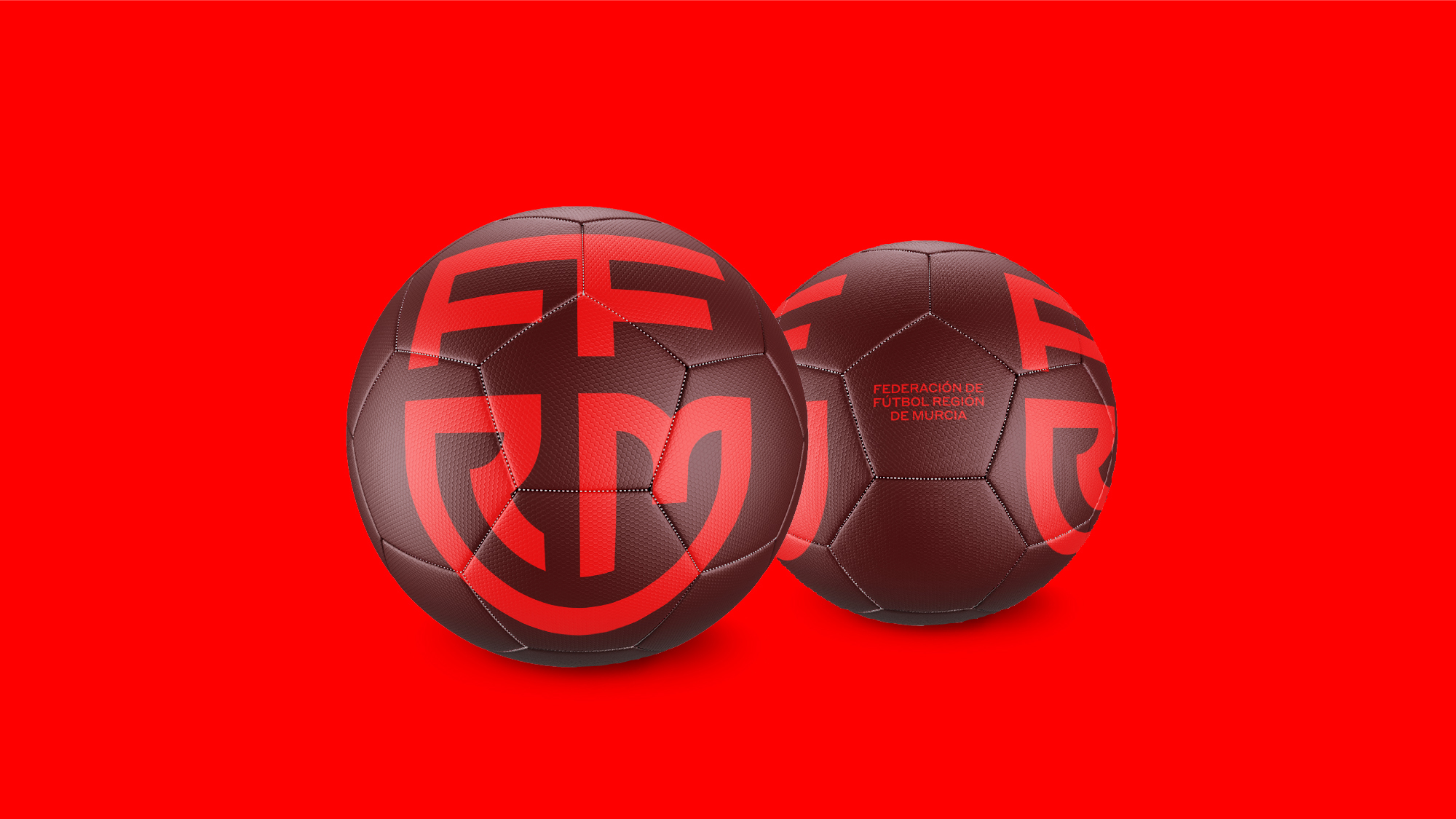 FFRM穆爾西亞地區(qū)足球聯(lián)合會(huì)俱樂(lè)部字母盾牌logo設(shè)計(jì)vi設(shè)計(jì)