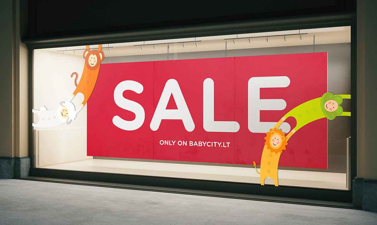 Baby City 嬰兒城嬰兒用品品牌vi設(shè)計(jì),首尾相連的卡通人物視覺 Baby City 嬰兒城嬰兒用品品牌vi設(shè)計(jì),首尾相連的卡通人物視覺