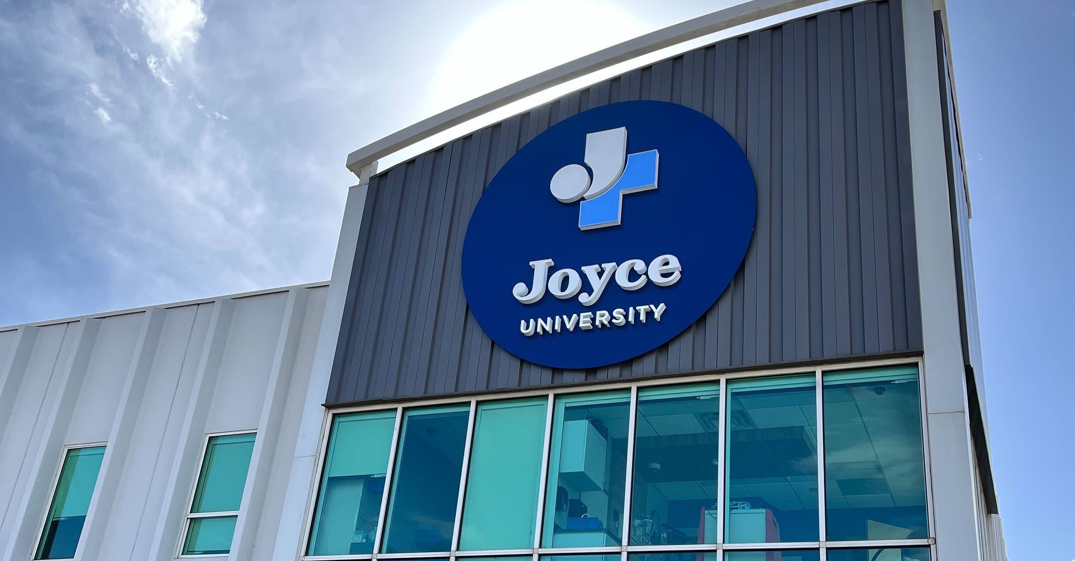 Joyce University 醫(yī)療健康護(hù)理醫(yī)學(xué)院科技大學(xué)logo設(shè)計(jì)