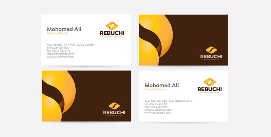 Rebuchi 油田服務公司標志設計“交互循環(huán)” vi設計