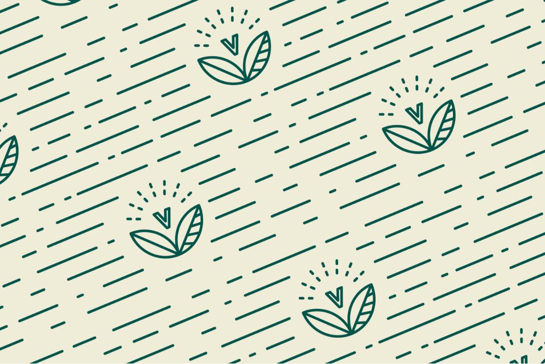 The Vegan 天然植物素食品牌logo設(shè)計“有機(jī)徽章”圖案