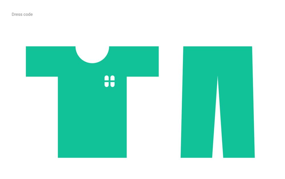 Hera Clinic 赫拉診所醫(yī)院logo設(shè)計vi設(shè)計，H字母+十字