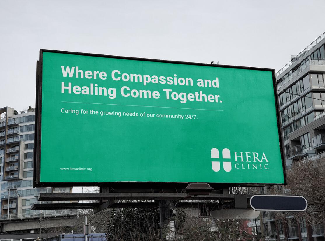 Hera Clinic 赫拉診所醫(yī)院logo設(shè)計vi設(shè)計，H字母+十字