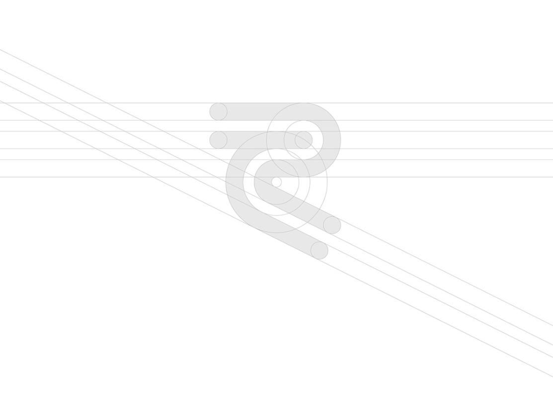 Recore 航運(yùn)公司logo設(shè)計(jì)vi設(shè)計(jì)，雙線條“R”字母與藍(lán)灰配色