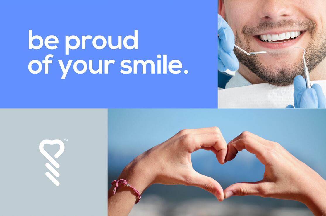 DMIC 亞科診所品牌logo-vi設(shè)計(jì)，明亮輕藍(lán)紫色搭配略灰色