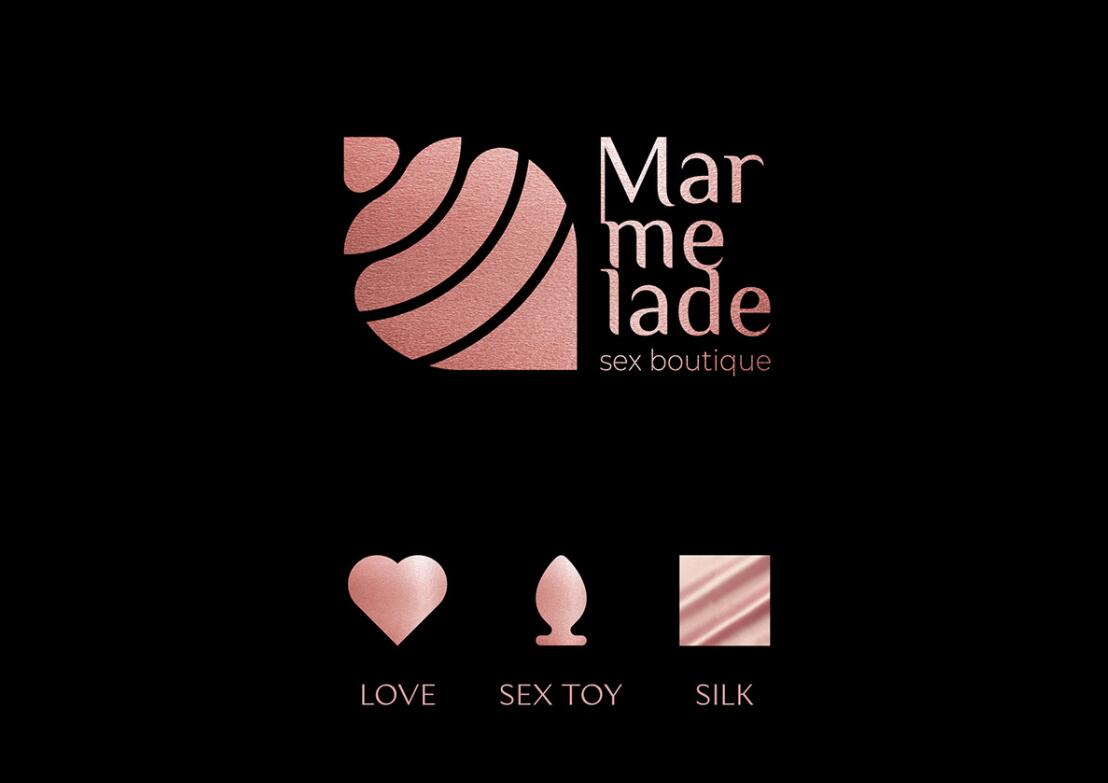 Marmelade 成人性用品品牌logo設(shè)計vi設(shè)計,神秘誘惑風格 Marmelade 成人性用品品牌logo設(shè)計vi設(shè)計,神秘誘惑風格