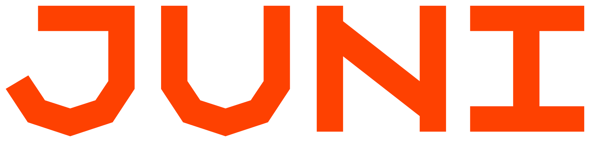 Juni金融科技初創(chuàng)公司logo設計品牌形象vi設計,源自多米諾骨牌粗線條色塊核心視覺 Juni金融科技初創(chuàng)公司logo設計品牌形象vi設計,源自多米諾骨牌粗線條色塊核心視覺