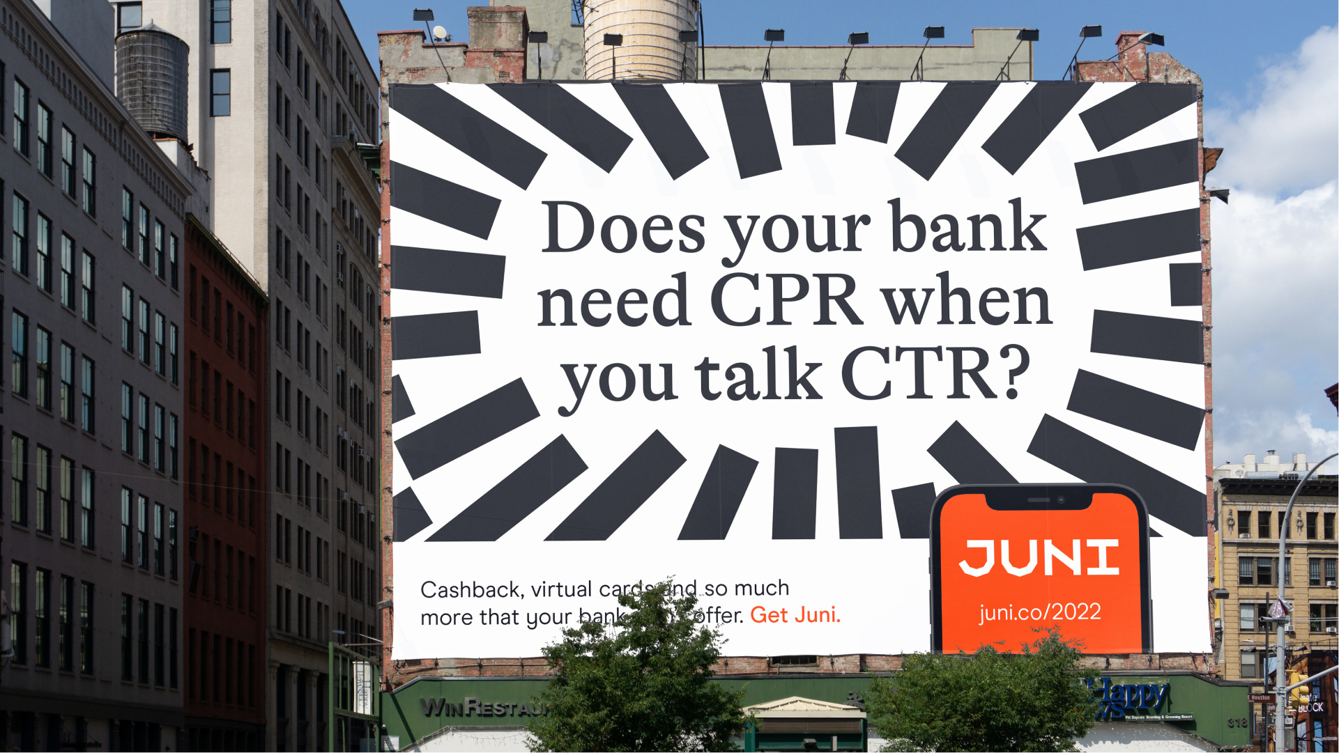 Juni金融科技初創(chuàng)公司logo設計品牌形象vi設計,源自多米諾骨牌粗線條色塊核心視覺-戶外廣告 Juni金融科技初創(chuàng)公司logo設計品牌形象vi設計,源自多米諾骨牌粗線條色塊核心視覺-戶外廣告