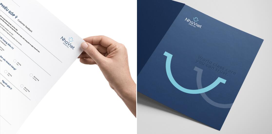 Nha Viet 牙科牙齒醫(yī)療診所品牌全案策劃設計-logo/vi/