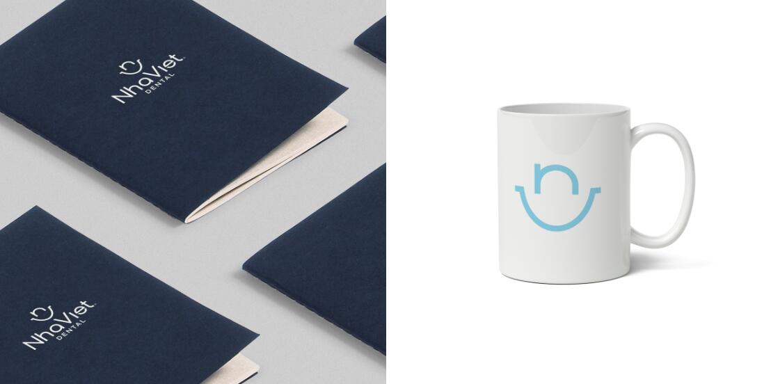 Nha Viet 牙科牙齒醫(yī)療診所品牌全案策劃設計-logo/vi/