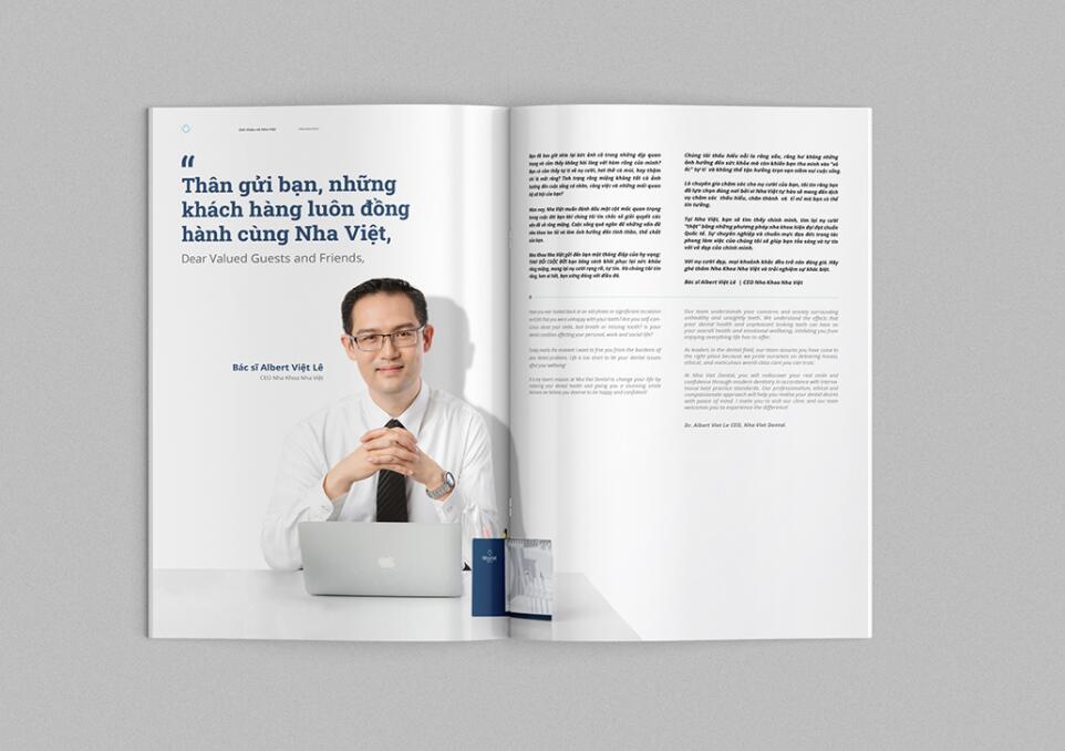 Nha Viet 牙科牙齒醫(yī)療診所品牌全案策劃設計-畫冊