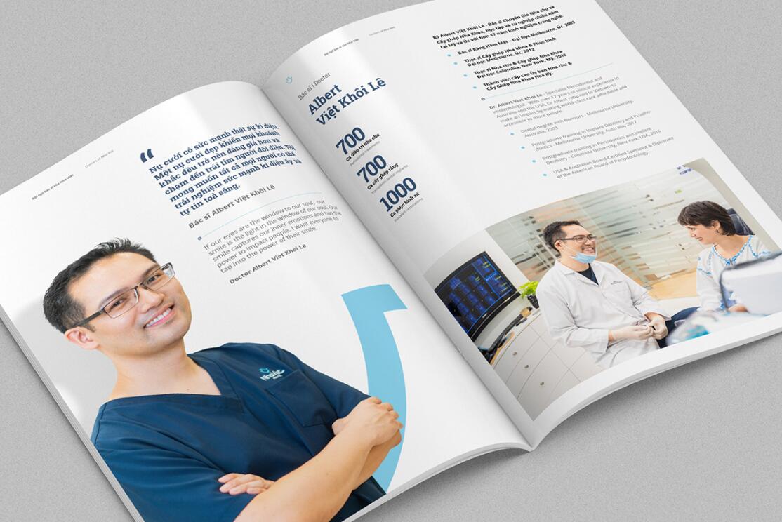 Nha Viet 牙科牙齒醫(yī)療診所品牌全案策劃設計-畫冊