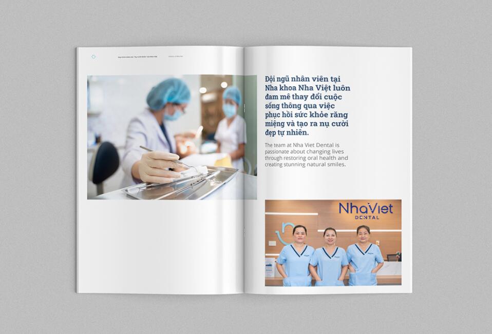 Nha Viet 牙科牙齒醫(yī)療診所品牌全案策劃設計-畫冊