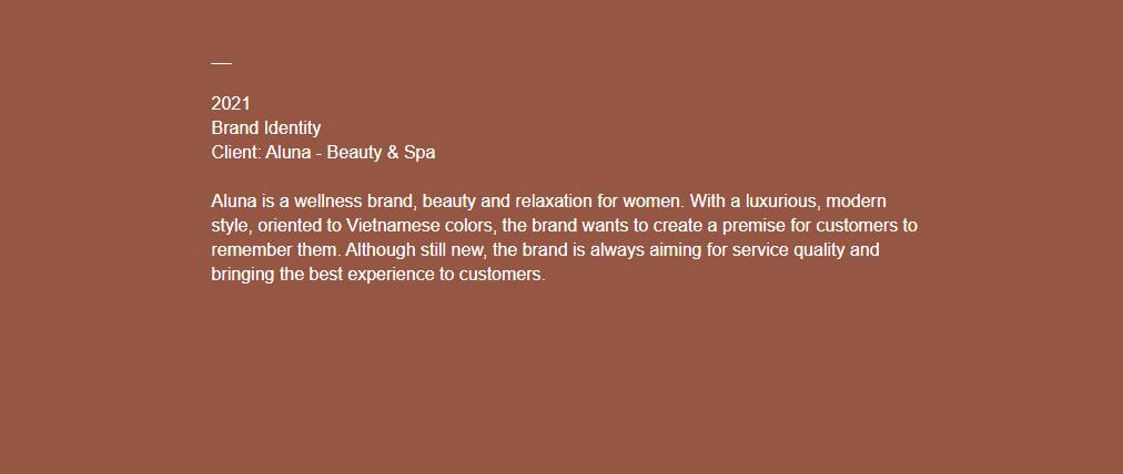 Aluna 女子美容水療中心logo設(shè)計(jì)品牌形象vi設(shè)計(jì)，高端優(yōu)雅放松氛圍