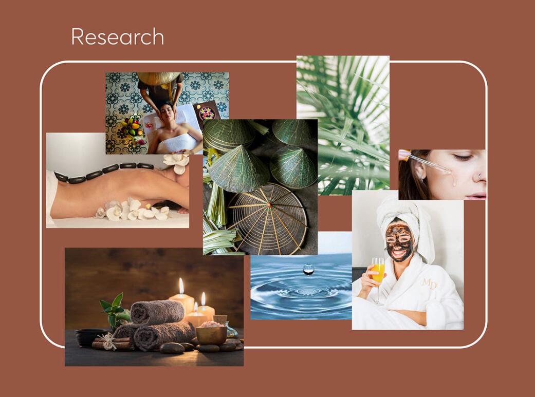 Aluna 女子美容水療中心logo設(shè)計(jì)品牌形象vi設(shè)計(jì)，高端優(yōu)雅放松氛圍