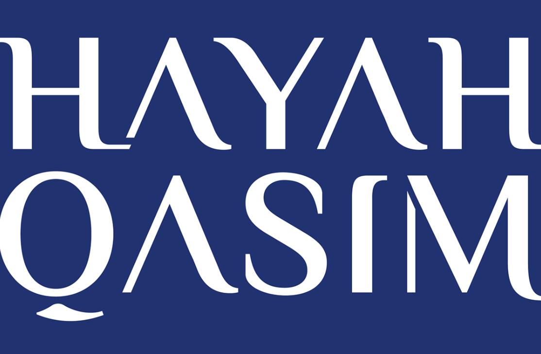 Hayah Qasim 微整形美容保健機(jī)構(gòu)logo設(shè)計(jì)vi設(shè)計(jì)，優(yōu)雅藝術(shù)尊貴風(fēng)格