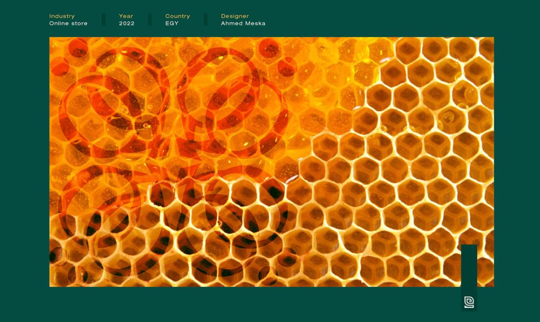 Qatfa 蜂蜜在線商店對(duì)稱Q字母logo設(shè)計(jì) Qatfa 蜂蜜在線商店對(duì)稱Q字母logo設(shè)計(jì)