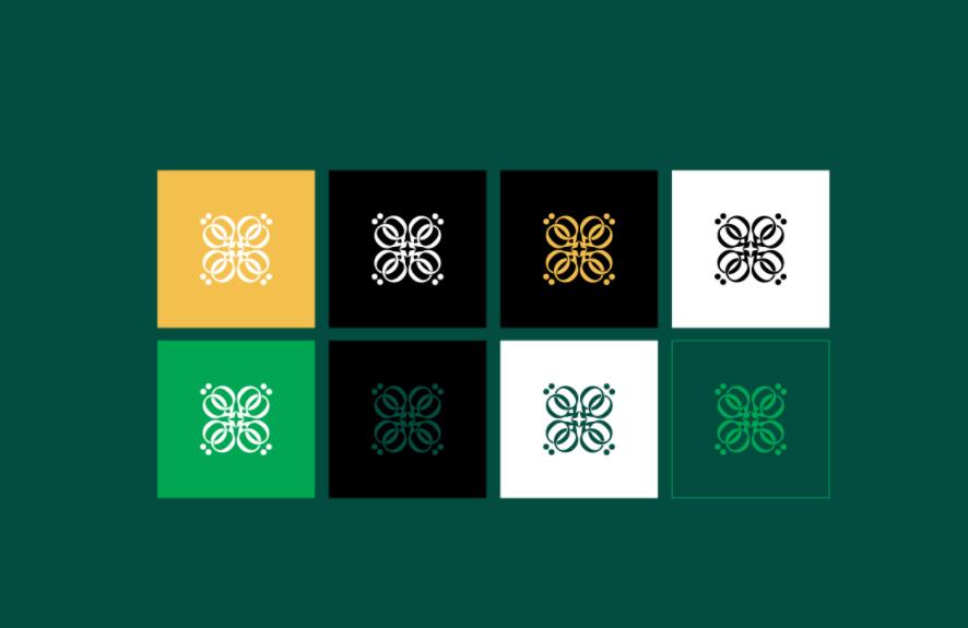 Qatfa 蜂蜜在線商店對(duì)稱Q字母logo設(shè)計(jì) Qatfa 蜂蜜在線商店對(duì)稱Q字母logo設(shè)計(jì)