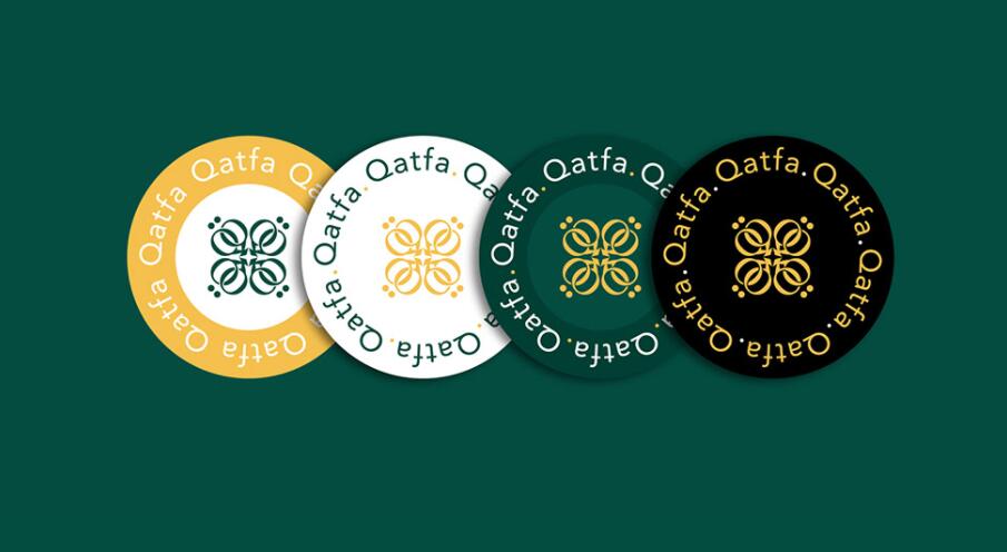 Qatfa 蜂蜜在線商店對(duì)稱Q字母logo設(shè)計(jì) Qatfa 蜂蜜在線商店對(duì)稱Q字母logo設(shè)計(jì)