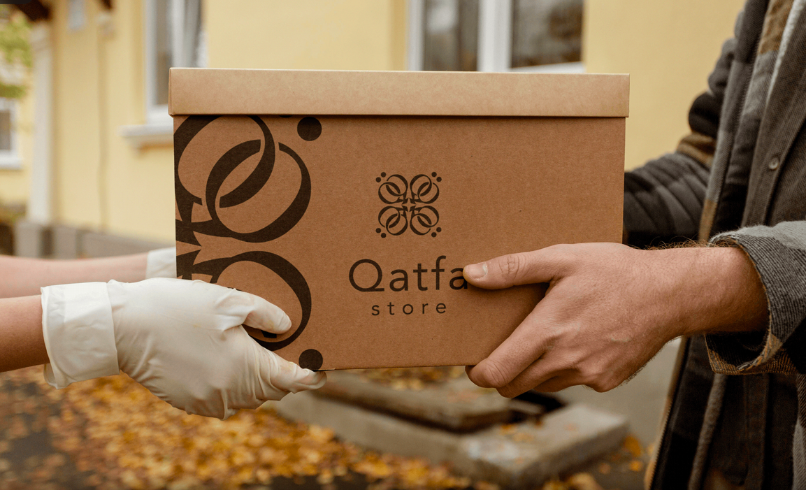 Qatfa 蜂蜜在線商店對(duì)稱Q字母logo設(shè)計(jì) Qatfa 蜂蜜在線商店對(duì)稱Q字母logo設(shè)計(jì)