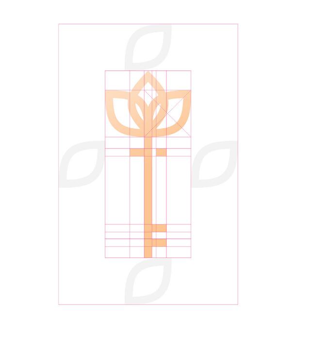 伏爾加整形外科和醫(yī)學美容中心標志設計品牌形象設計,暗桃紅與金色配色 伏爾加整形外科和醫(yī)學美容中心標志設計品牌形象設計,暗桃紅與金色配色